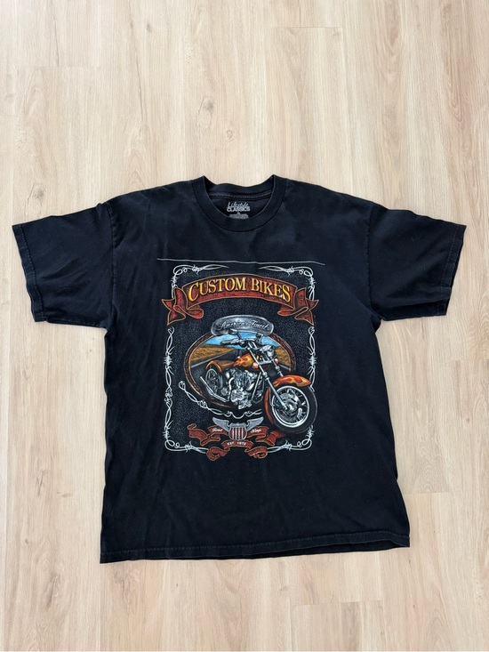 Vintage Other - Vintage Custom Bikes Motorcycle Graphic T-Shirt, Size XL - Fits Medium/Large